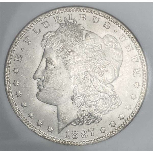 1887-O Morgan Silver Dollar NGC MS63