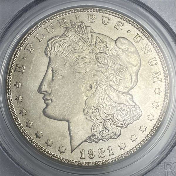 1921-S Morgan Silver Dollar PCGS MS64+