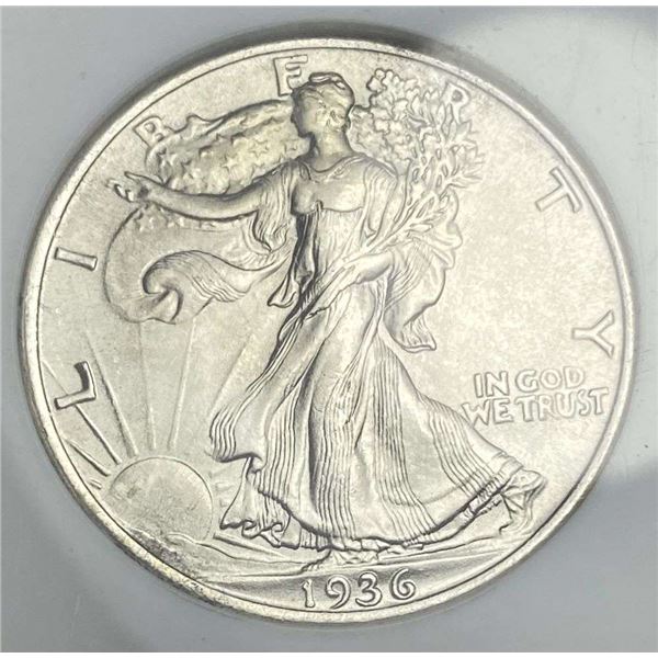 1936 Walking Liberty Silver Half Dollar NGC MS65