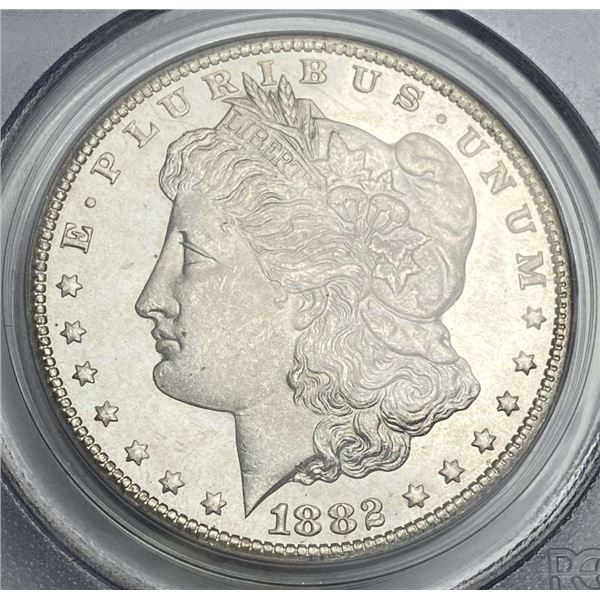 1882-CC Morgan Silver Dollar PCGS MS65 GSA