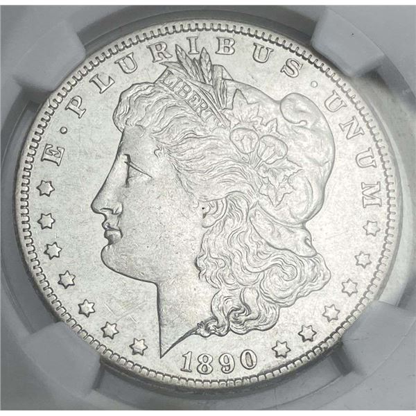 1890-CC Morgan Silver Dollar NGC XF Details