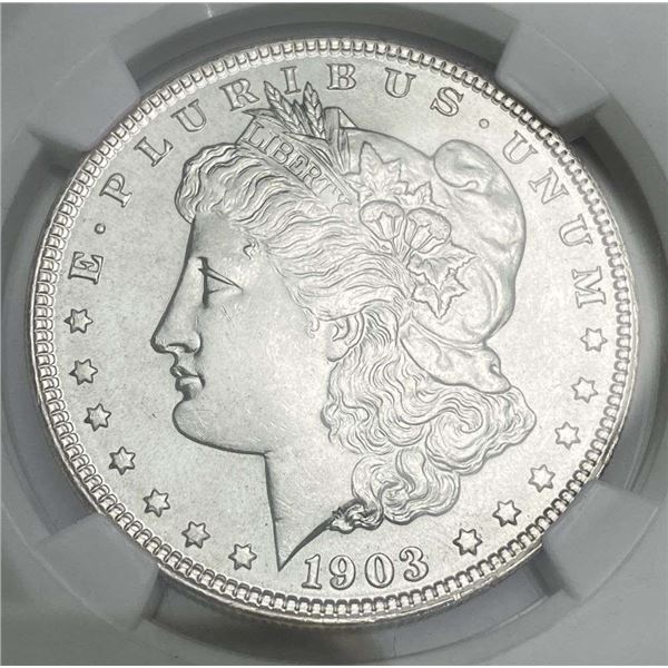 1903 Morgan Silver Dollar NGC MS65