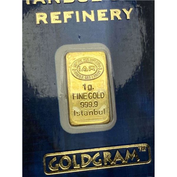IGR 1g .9999 Gold Bar