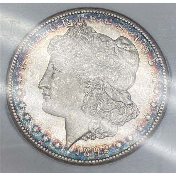 Last Minute! 1892-CC Morgan Silver Dollar NGC MS65
