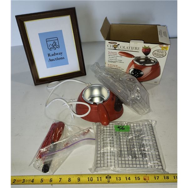 Chocolatiere with Molds