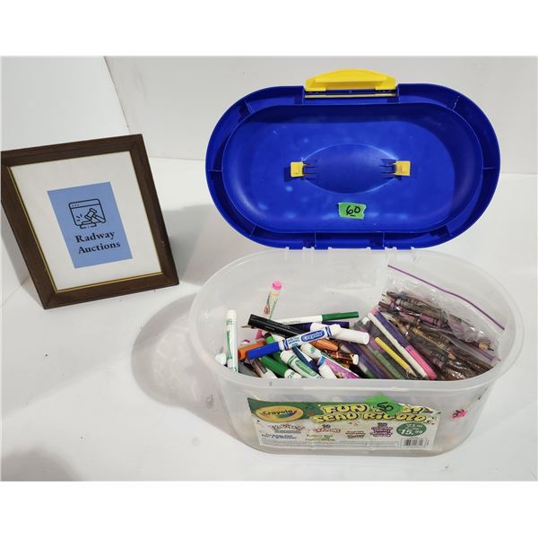 Markers, Crayons, Pencils