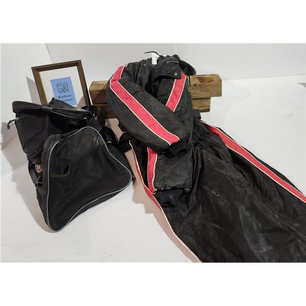 Snowsuit and Sports Bag