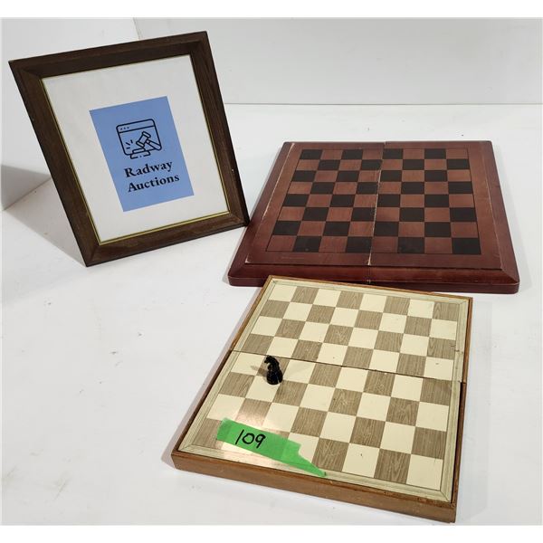 Chess Set and Backgammon Board