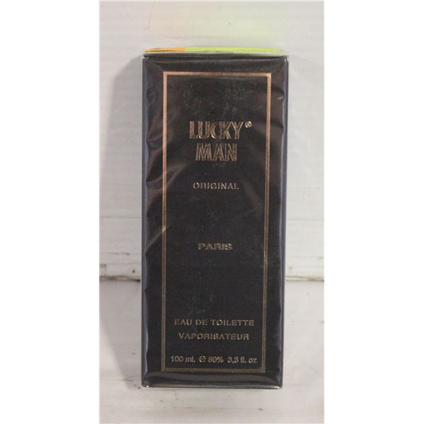 NEW SEALED LUCKY MAN ORIGINAL PARIS EAU DE