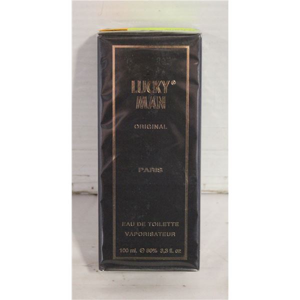 NEW SEALED LUCKY MAN ORIGINAL PARIS EAU DE
