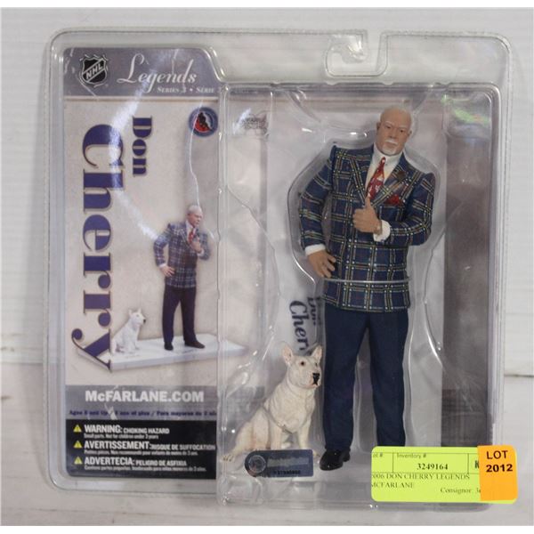 2006 DON CHERRY LEGENDS MCFARLANE