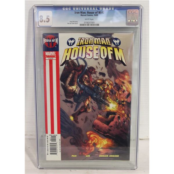 MARVEL IRON MAN: HOUSE OF M #2 CGC COMIC