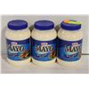 Image 1 : (3) JARS KRAFT MAYO BEST BEFORE MAR.27/2024.