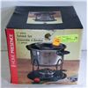 Image 1 : NEW FONDUE SET, HOME PRESENCE STAINLESS STEEL