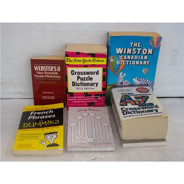 CROSSWORD DICTIONARIES/SLANG TEASERS & MORE