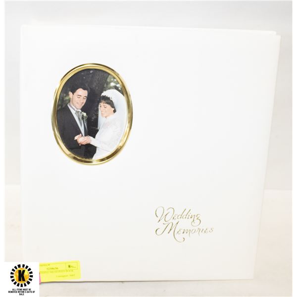 NEW WEDDING MEMORIES BOOK
