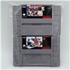 Image 1 : SUPER NINTENDO HOCKEY GAME LOT, NHLPA, STANLEY