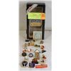 Image 1 : 15+ LAPEL PIN IN A COHIBA CIGAR BOX
