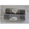 TWO UNOPENED BANK ROLLS OF 2011 $0.10 COINS