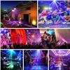 Image 4 : RECHARGEABLE BLUETOOTH LED DISCO LASER STAGE LIGHT