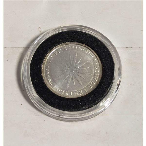 "ARGYRASPIDES" 1/10 OZ FINE SILVER SHIELD