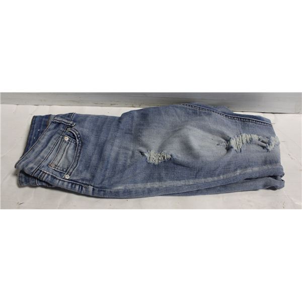 LADIES INDIGO REIN CROP JEANS SIZE 11