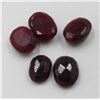 Image 1 : #94-RED RUBY GEMSTONES 94.70CT