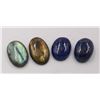 Image 1 : # 133- NATURAL LAPIZ LAZULI & LABRADORITE  116.50