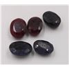Image 1 : #106-BLUE SAPPHIRE & RUBY GEMSTONES 102.45 CT