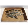 LOT 0F 10 PROFESSIONAL STEEL HAIR CUTTING SCISSOR