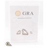 Image 3 : #1142-0.50 CT TW GRA CERTIFIED ROUND BRILLIANT CUT