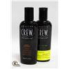 Image 1 : 2 NEW BOTTLES AMERICAN CREW MENS DAILY SHAMPOO +