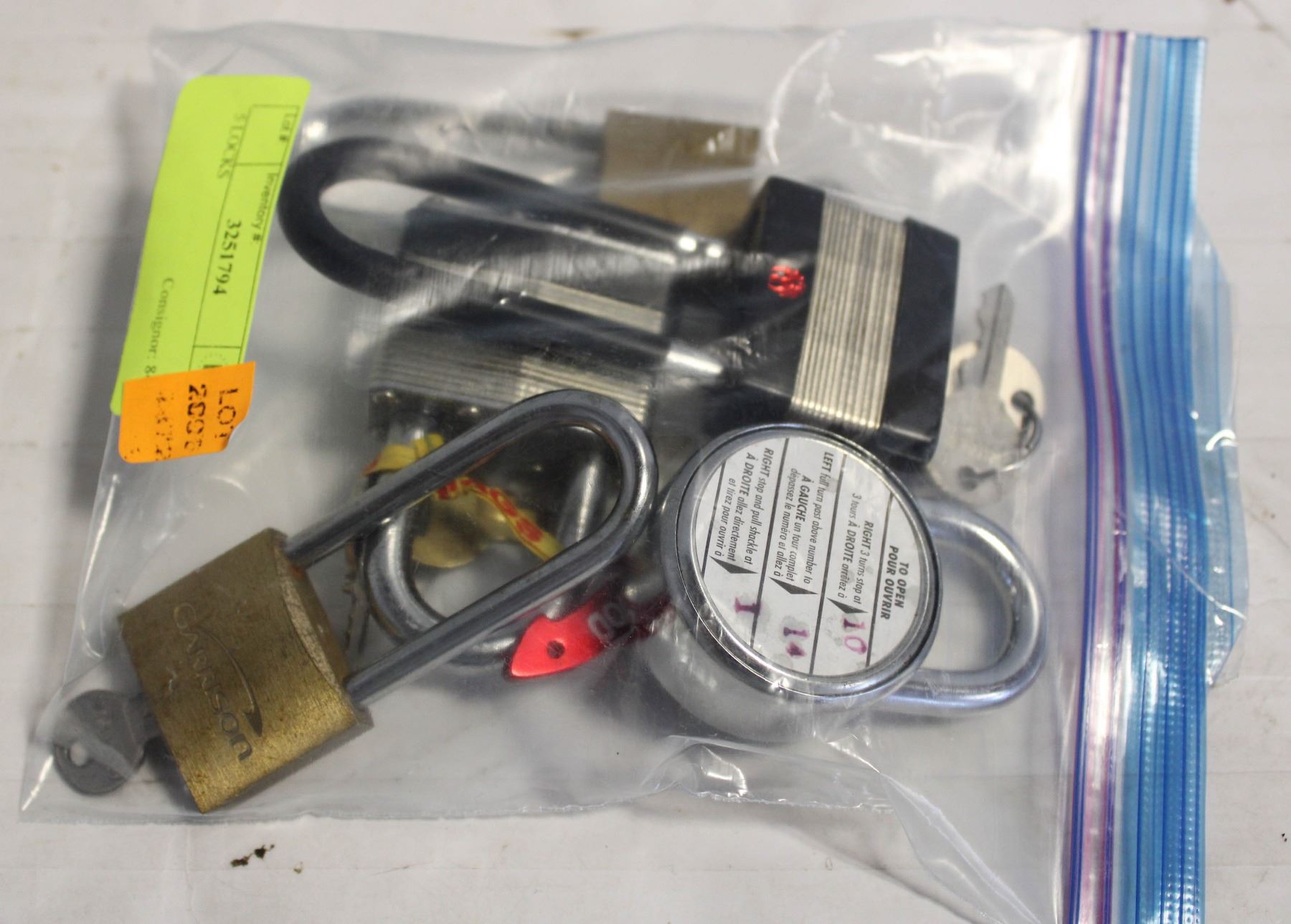 5 Locks 5 LOCKS