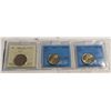 Image 1 : THREE CERTIFIED $1 COINS - 1966 ICCS SP-67; 2001