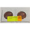Image 1 : TWO .999 FINE ONE OUNCE COPPER ROUNDS