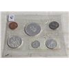 Image 1 : SEALED UNC 1964 SILVER CANDIAN COIN SET ROYAL