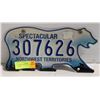 Image 1 : NORTHWEST TERRITORIES LICENSE PLATE