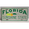 Image 1 : FLORIDA SUNSHINE STATE LICENSE PLATE