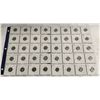 Image 1 : 40 $0.10 COINS IN 2X2 PAGE HOLDERS VARIOUS DATES