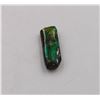 Image 1 : 9)  NATURAL GREEN FIRE  RECTANGULAR CUT  8 CT AMMO