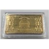 Image 2 : 25)  ENCAPSULATED GOLDEN CLAD DESIGN OF US $1.00