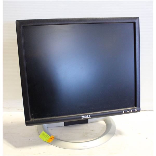 17" DELL MONITOR ON A SWIVEL/TILT BASE