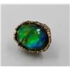 Image 1 : XL IRIDESCENT COSTUME JEWELRY RING