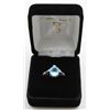 Image 1 : SILVER RING STAMPED 14KGP IN RING BOX SIZE 6