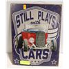 Image 1 : STILL PLAYS WITH CARS METAL SIGN