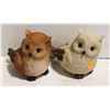 Image 1 : PAIR OF OWL GARDEN DCOR