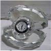 Image 1 : CRYSTAL CLAM DESK CLOCK