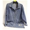 Image 1 : GARDENING THEMED LADIES DENIM SMOCK SZ LARGE