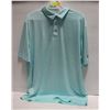 Image 1 : MENS XL JACK NICKLAUS TEAL GOLF SHIRT