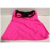 Image 1 : LULULEMON BRIGHT PINK AND BLACK TANK WITH